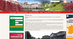 Desktop Screenshot of hotels-64.com